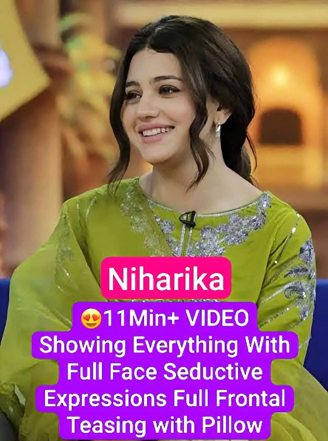 TV Serial Actress Niharika Full NUDE with Full Face