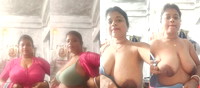 Sexy Desi Boudi Shows her Big Boobs
